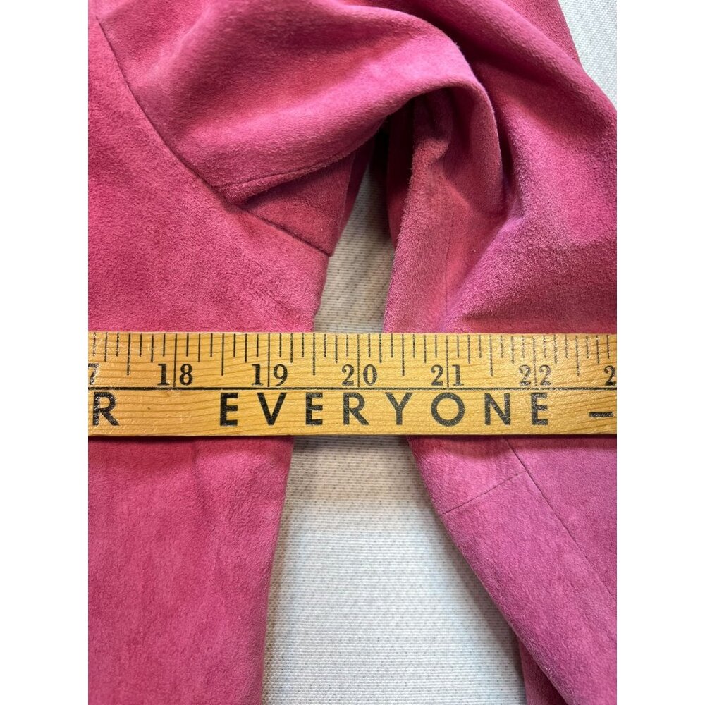 Pendleton Women's Button Front Leather Suede Jack… - image 9